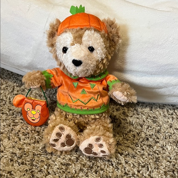 Disney Parks Halloween Pumpkin Duffy plush - Picture 1 of 8